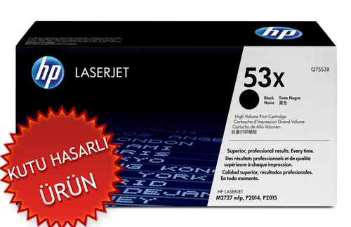 HP Q7553X (53X) Black Original Toner - LaserJet P2014 (Damaged Box) - 1