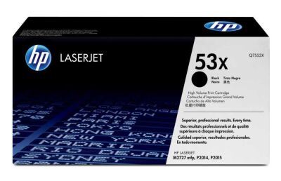 HP Q7553X (53X) Black Original Toner - LaserJet P2014 - 3