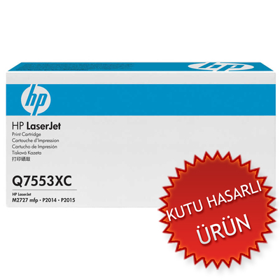 HP Q7553XC (53X) Black Original Toner - LaserJet P2014 (Damaged Box) 