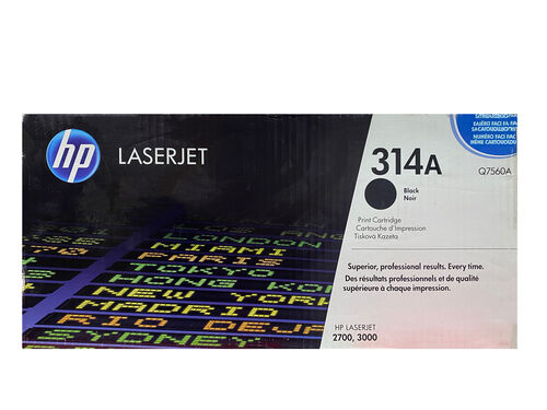 HP Q7560A (314A) Black Original Toner - LaserJet 2700