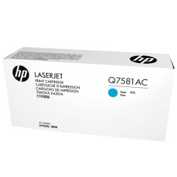 HP Q7581AC (503A) Cyan Original Toner - Laserjet 3600 - 1