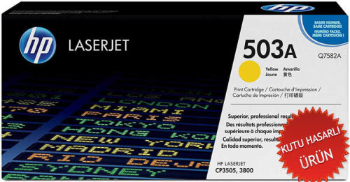 HP Q7582A (503A) Sarı Orjinal Toner - Laserjet 3600 (C) (T9131) - 1