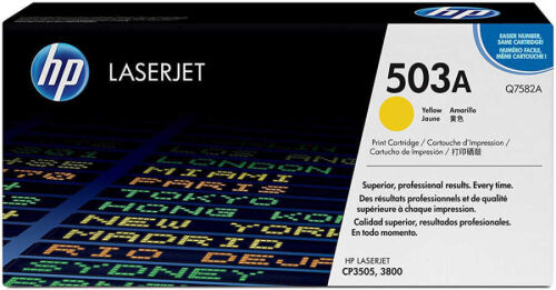 HP Q7582A (503A) Sarı Orjinal Toner - Laserjet 3600 (T9156) - 3