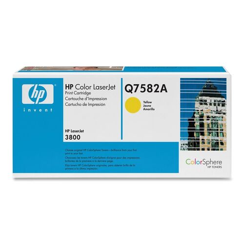 HP Q7582A (503A) Sarı Orjinal Toner - Laserjet 3600 (B) (T4507) - 1