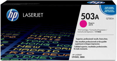 HP Q7583A (503A) Magenta Original Toner - Laserjet 3600 - 3