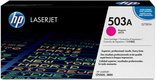 HP Q7583A (503A) Magenta Original Toner - Laserjet 3600 - 1