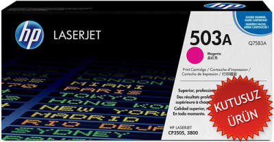 HP Q7583A (503A) Magenta Original Toner - Laserjet 3600 (Without Box) 