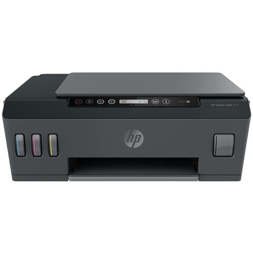 HP 1TJ09A Smart Tank 515 + Photocopy + Scanner + Wifi + Airprint + Multifunctional Tank Printer - 1