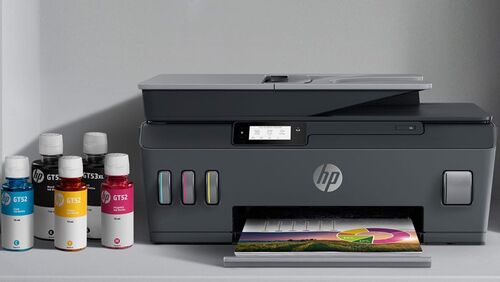 HP 1TJ09A Smart Tank 515 + Photocopy + Scanner + Wifi + Airprint + Multifunctional Tank Printer - 2