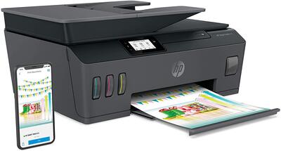 HP Y0F71A Smart Tank 615 + Fotokopi + Faks + Tarayıcı + Wi-Fi + Airprint + Çok Fonksiyonlu İnkjet Tanklı Yazıcı (T15446) - 2