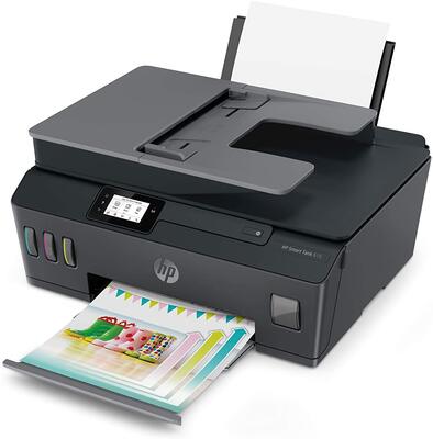 HP Y0F71A Smart Tank 615 + Fotokopi + Faks + Tarayıcı + Wi-Fi + Airprint + Çok Fonksiyonlu İnkjet Tanklı Yazıcı (T15446) - 3