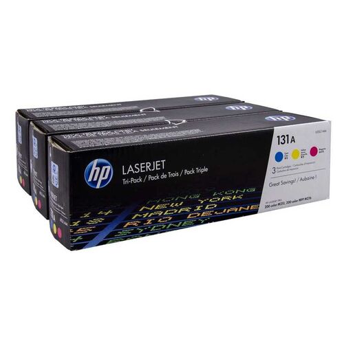 HP U0SL1AM (131A) 3 Pack Original Toner - M251 / M276