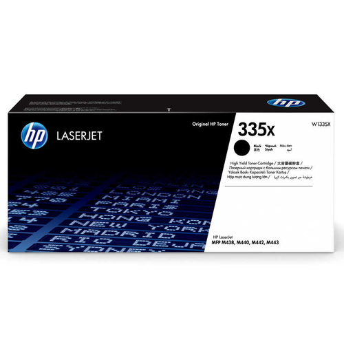 HP W1335X (335X) Black Original Toner High Capacity - MFP M438dn / M440dn - 1