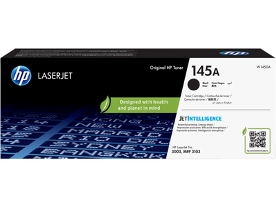 HP - HP W1450A (145A) Black Original Toner - LaserJet Pro 3001