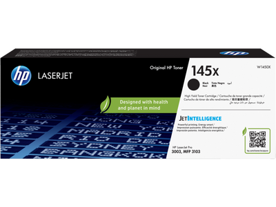 HP - HP W1450X (145X) High Capacity Black Original Toner - LaserJet Pro 3001