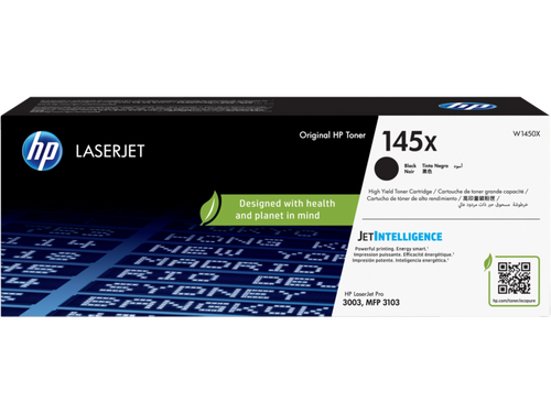 HP W1450X (145X) Yüksek Kapasite Siyah Orjinal Toner - LaserJet Pro 3001 - 1