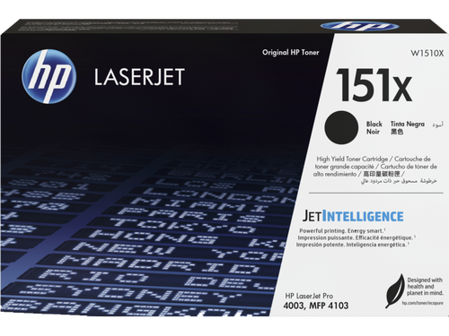 HP W1510X (151X) Black Original Toner - Pro 4003 / 4103