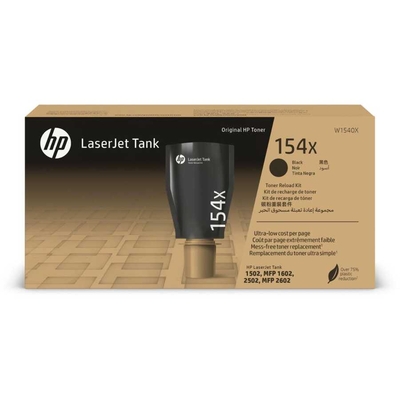 HP - HP W1540X (154X) Black Original Toner Refill Set - MFP1602w