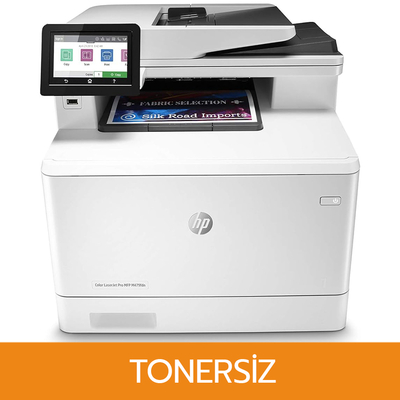 HP W1A79A Colour LaserJet Pro MFP M479fdn Çok Fonksiyonlu Lazer Yazıcı Tarayıcı + Faks + Fotokopi (Tonersiz) - Thumbnail