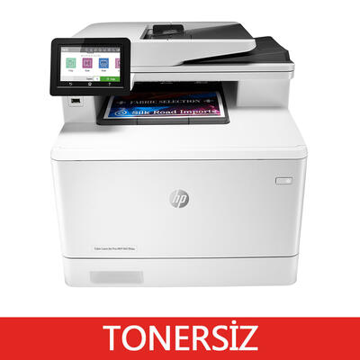 HP W1A80A Colour LaserJet Pro MFP M479fdw Çok Fonksiyonlu Lazer Yazıcı Wi-Fi + Tarayıcı + Faks + Fotokopi (Tonersiz) (T15106) - 3