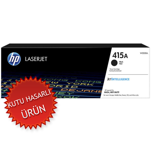 HP W2030A (415A) Black Original Toner - Laserjet Pro M454 / M479 (Damaged Box)