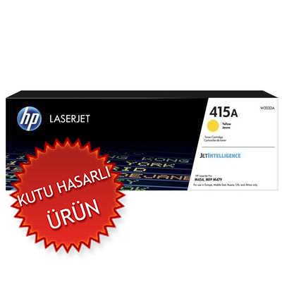 HP - HP W2032A (415A) Sarı Orjinal Toner - Laserjet Pro M454 / M479 (C)