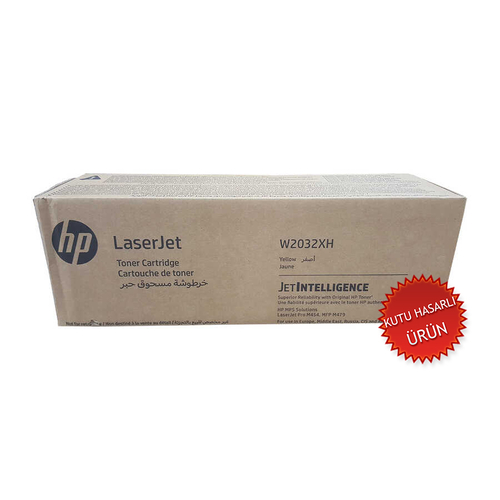 HP W2032XH (415X) Sarı Orjinal Toner Yüksek Kapasite - Laserjet Pro M454 / M479 (C) - 1