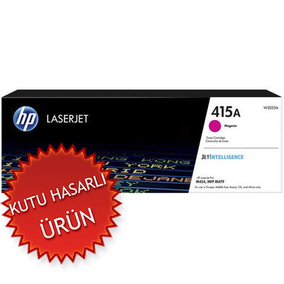 HP - HP W2033A (415A) Kırmızı Orjinal Toner - Laserjet Pro M454 / M479 (C)