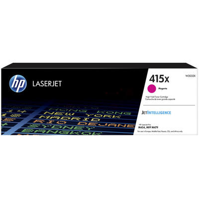 HP W2033X (415X) Magenta Original Toner High Capacity - Laserjet Pro M454 / M479 