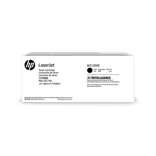 HP W2120XC (212X) Black Original Toner High Capacity - M554dn / M555dn