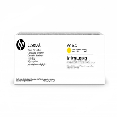 HP - HP W2122XC (212X) Yellow Original Toner High Capacity - M554dn / M555dn