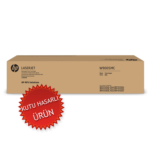 HP W9005MC Black Original Toner - Laserjet Managed E72525 / E72530 (Damaged Box) - 1