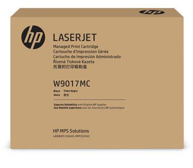 HP W9017MC Black Original Toner - LaserJet E65050dn / E65060dn - 1