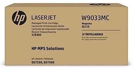 HP W9033MC Kırmızı Orjinal Toner - Laserjet Managed E67550 (T12870) - 1