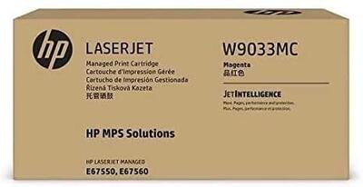 HP W9033MC Magenta Original Toner - Laserjet Managed E67550 