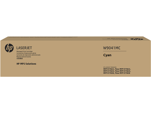 HP W9041MC Cyan Original Toner - Laserjet Managed E77822 / E77825 - 1