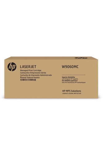 HP W9060MC Black Original Toner - E55040dw / MFP E57540dn - 1