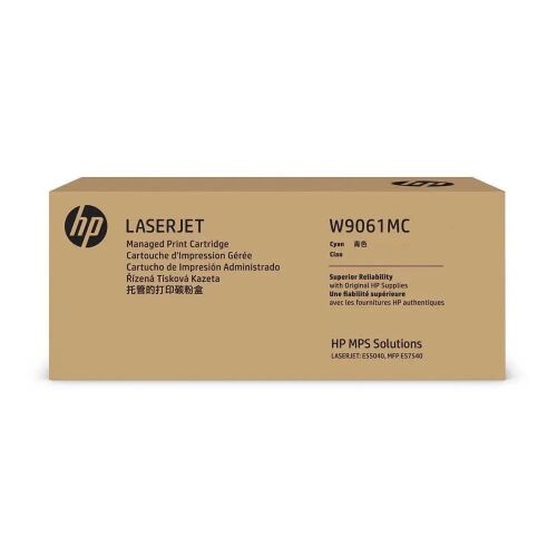 HP W9061MC Mavi Orjinal Toner - E55040dw / MFP E57540dn (T16632) - 2