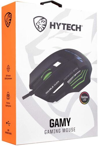 Hytech HY-X7 Gamy Black Gaming Gaming Mouse Rainbow Led RGB Illuminated - 6