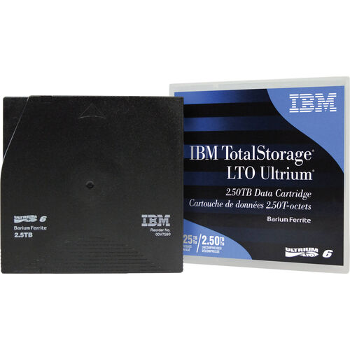 IBM 00V7590 LTO-6 Storage LTO Ultrium Data Cartridge - 1