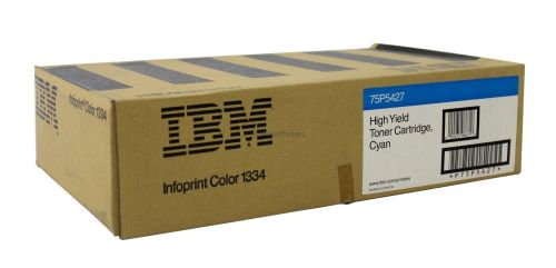 IBM 75P5427 Cyan Original Toner - InfoPrint Color 1334 - 1