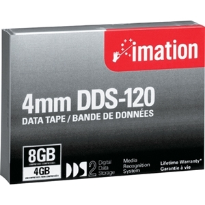 Imation 43347 DDS-120 Data Cartridge (Data Tape) 4 GB, 4 mm - 1