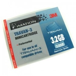 Imation 45578 Travan-3 (TR-3) 1.6 GB / 3.2 GB 228m Data Catridge 