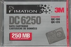 Imation DC-6250 46157 250Mb/500Mb 311m 5,25 Data Cartridge 