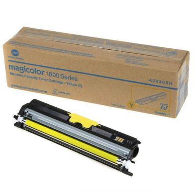 Konica Minolta A0V305H Sarı Orjinal Toner - 1600W / 1650EN (T3079) - 1