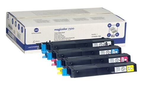 Konica Minolta 1710531-100 C/M/Y/BK Original Toner - Magicolor 7300 - 1