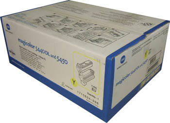 Konica Minolta 1710604-002 Yellow Original Toner - 5440DL / 5450DL 