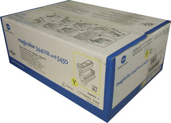 Konica Minolta 1710604-002 Yellow Original Toner - 5440DL / 5450DL - 1