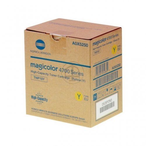 Konica Minolta TNP-18Y (A0X5250) Sarı Orjinal Toner - MC4700 / 4750DN (T9598) - 1