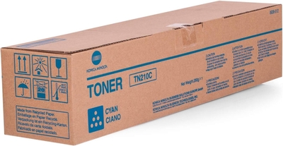 Konica Minolta TN-210C (8938-512) Cyan Original Toner - Bizhub C250 / C252 